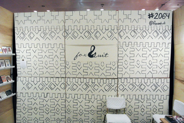 Fox & Wit trade show booth. Photo © Fox & Wit.