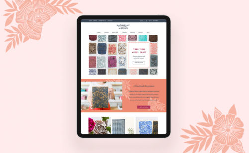 Custom Shopify website for a printmaker
