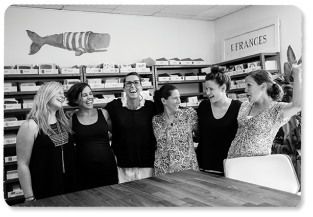 E. Frances crew. Photo © E. Frances Paper Studio