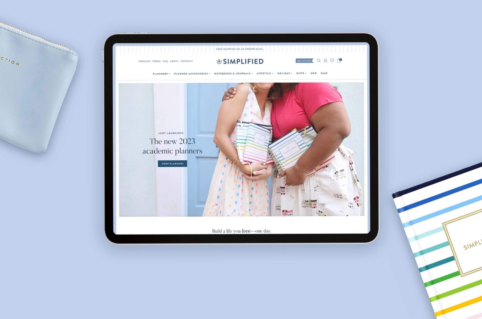 Custom Shopify Plus website for Simplified